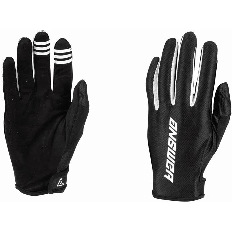 Miniatura Guantes Moto Mx Ar-1 - Color: Negro