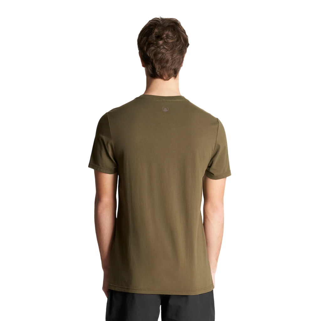 Miniatura Polera Hombre Logo Lippi T-Shirt Front Line - Color: Oliva Oscuro