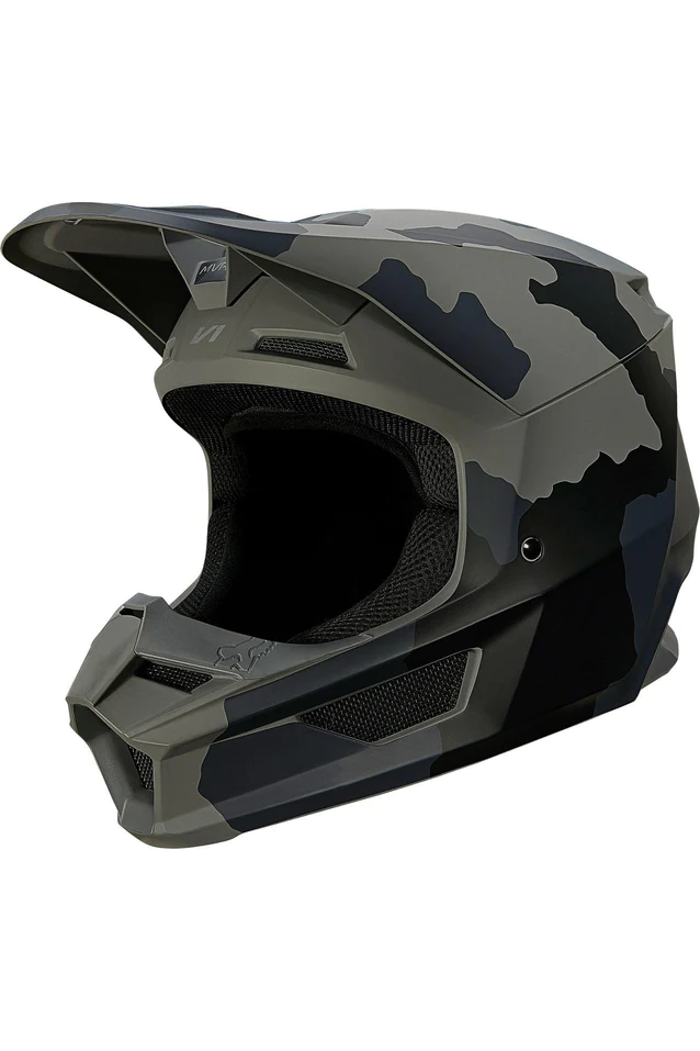 Miniatura Casco Moto V1 Trev 2022 - Color: Militar