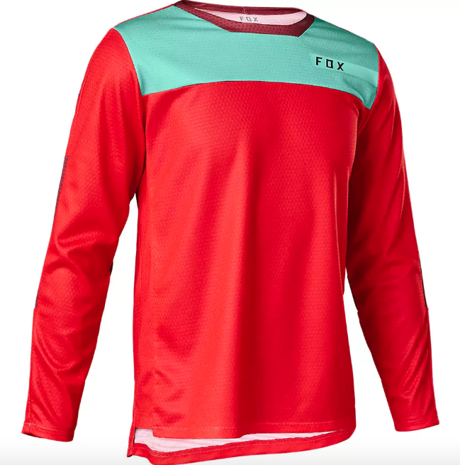 Polera Bicicleta Niño Defend Moth - Color: Rojo