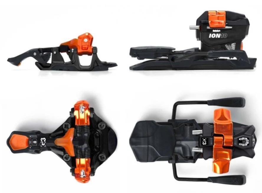 Miniatura Fijación G3 Ion 10 - Color: Negro Naranja