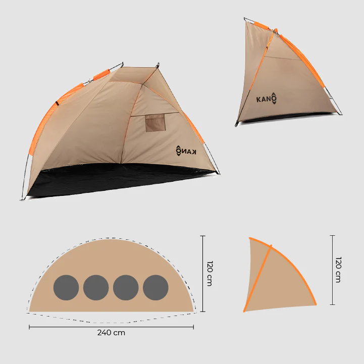 Miniatura Carpa Playa Paraviento -