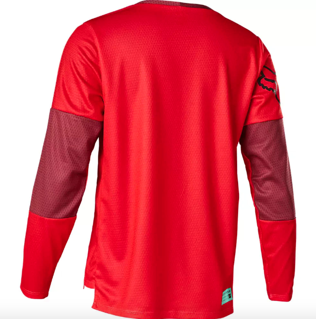 Polera Bicicleta Niño Defend Moth - Color: Rojo