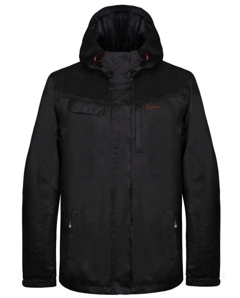 Chaqueta Impermeable Narwel Hombre  - Color: Negro