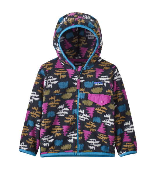 Miniatura Polar De Bebé Baby Micro D Snap–T Jacket - Color: Azul