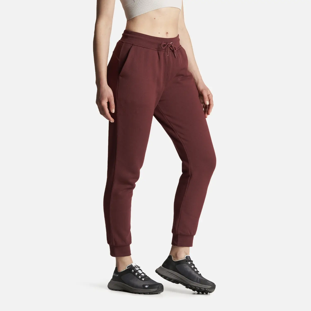 Miniatura Pantalon Mujer Insigne Vulcano Cotton Pants - Color: Burdeo