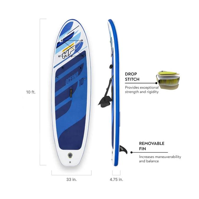 Miniatura Stand Up Paddle Inflable Set con asiento 305x84x12cm -