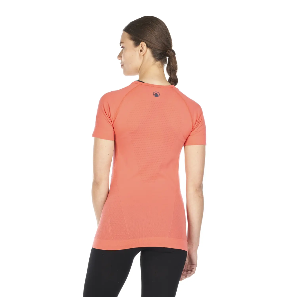 Miniatura Primera Capa Mujer Skintec 1000 Seamless Top Short Sleeve -