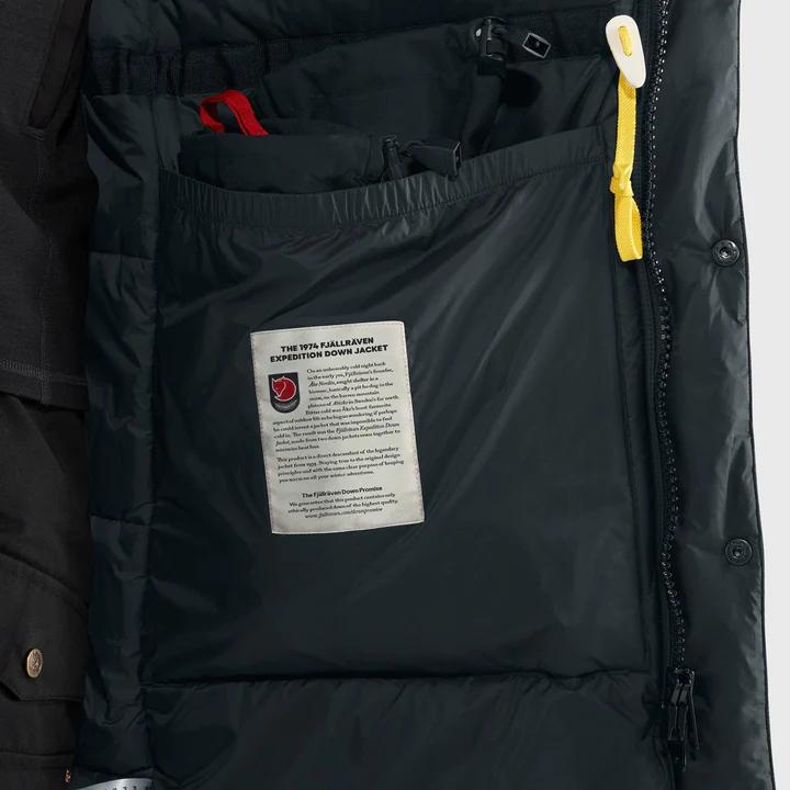 Miniatura Parka Hombre Expedition Long Down Parka - Talla: L, Color: Black