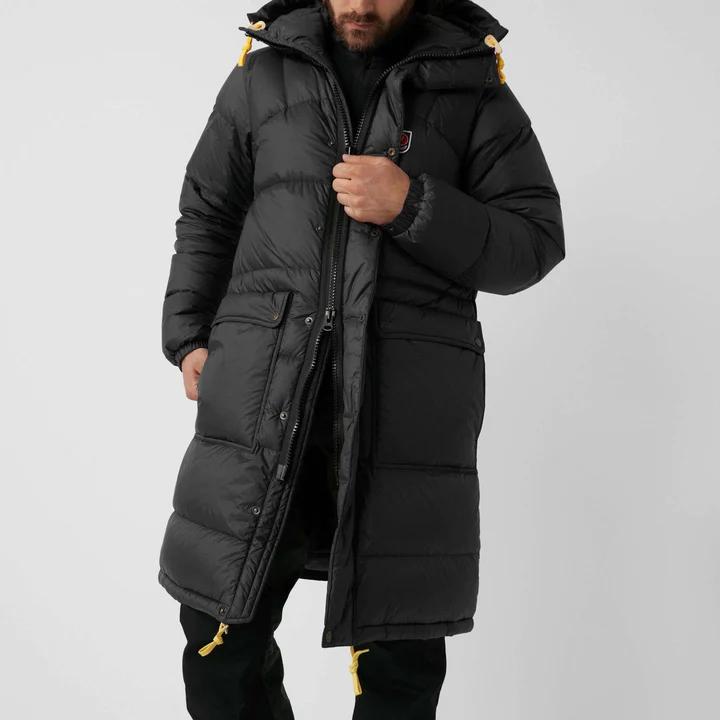 Miniatura Parka Hombre Expedition Long Down Parka - Talla: L, Color: Black