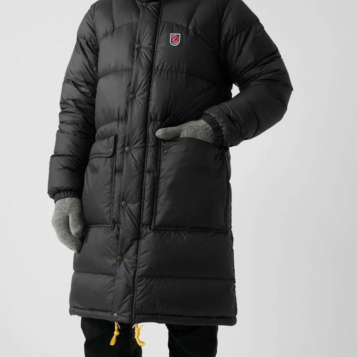 Miniatura Parka Hombre Expedition Long Down Parka - Talla: L, Color: Black