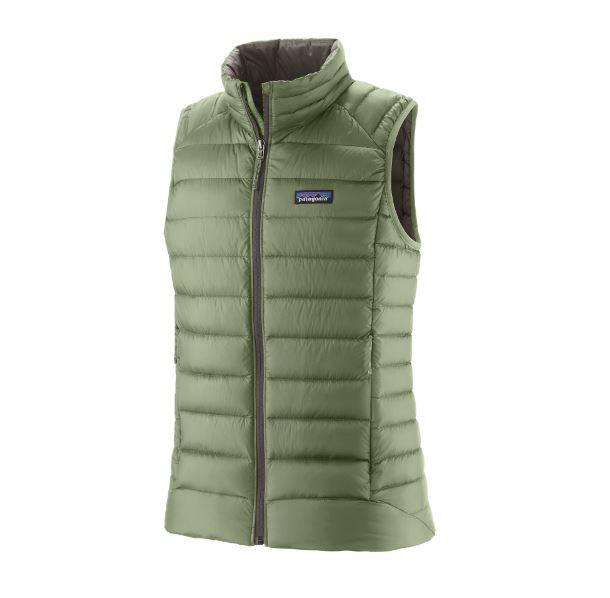 Miniatura Vest W's Down Sweater Vest - Color: Verde Oscuro