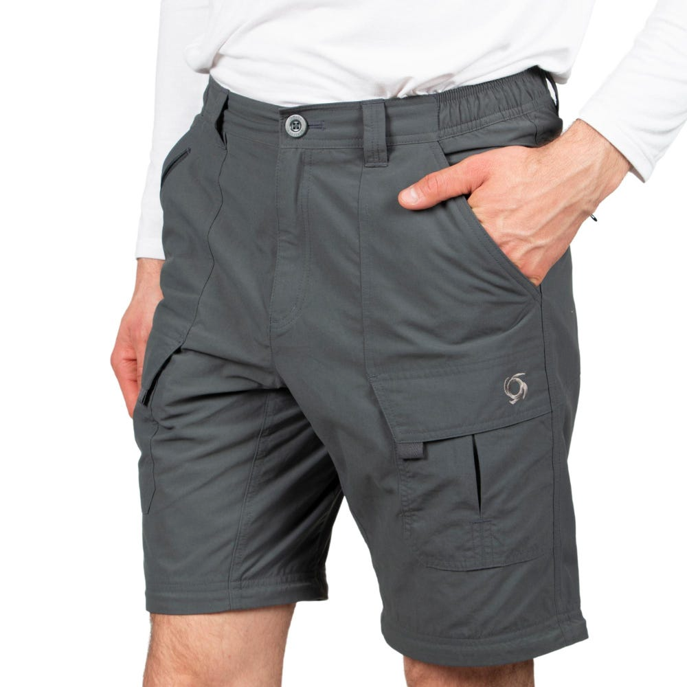 Miniatura Pantalón Desmontable Kaweskar Hombre - Color: Dark Grey