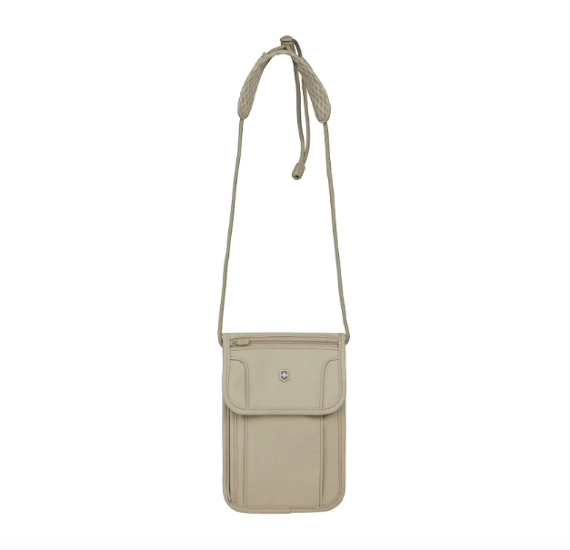 Bolsa De Seguridad Deluxe Con Protección Rfdi - Color: Beige