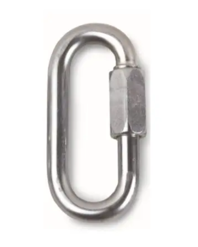 Mosquetón Aluminio Oval 3 Tiempos 26kN OPUS 3T 