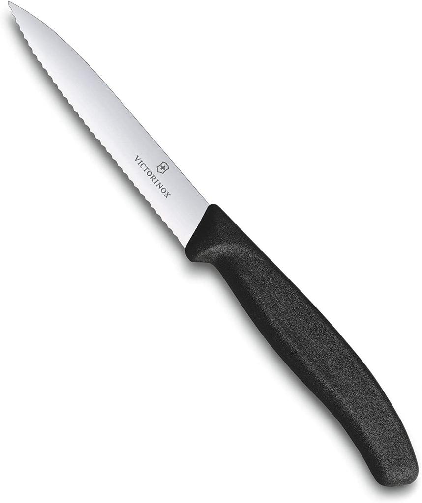 Cuchillo Verdura Dentado Puntiagudo 10 cm