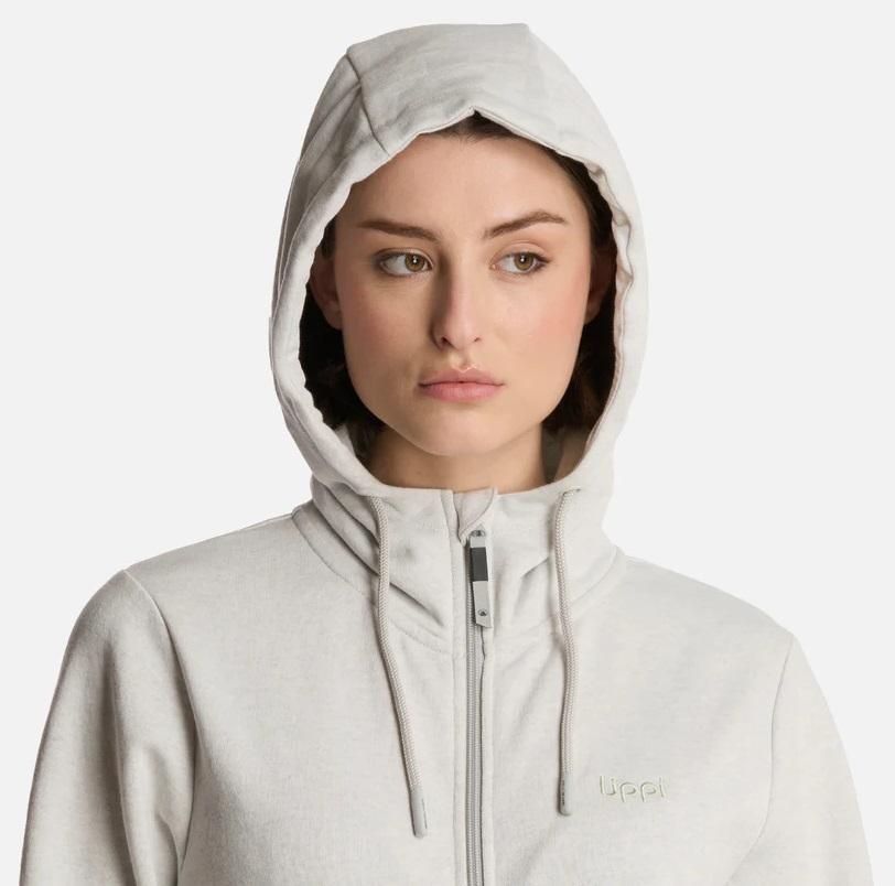 Polerón Mujer Ulmo Full Zip Hoody Sweatshirt  - Color: Gris