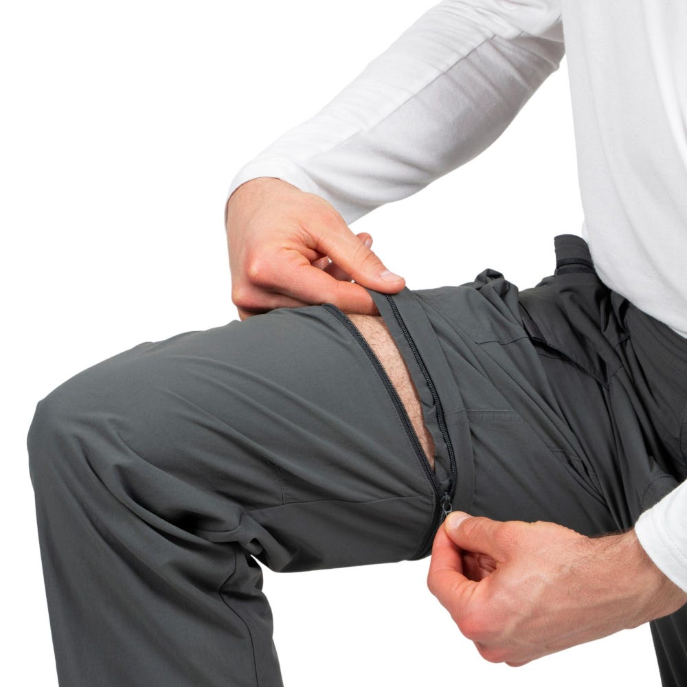 Pantalón Desmontable Kaweskar Hombre - Color: Dark Grey