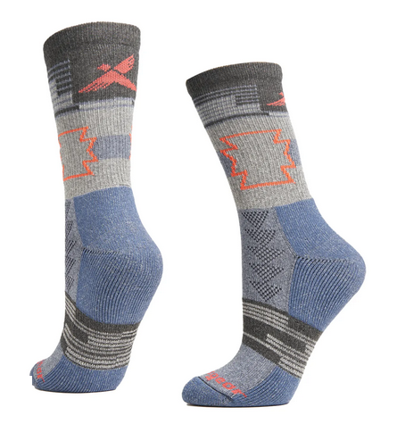 Calcetin Unisex Outdoor Mid Grey -