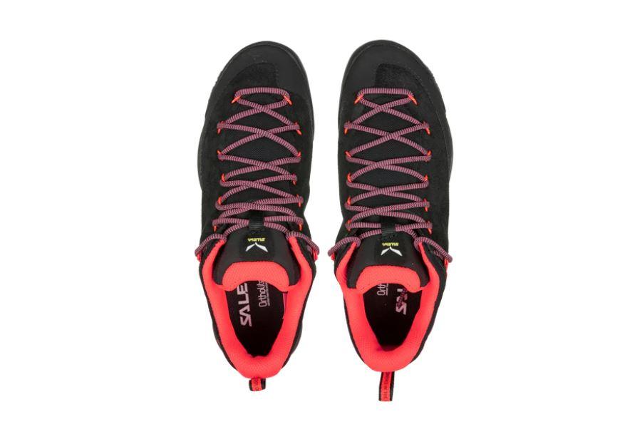 Miniatura Zapatilla Mujer Wildfire Leather - Color: Negro/Rojo
