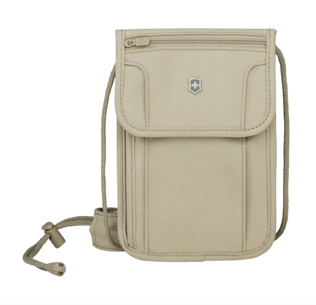 Miniatura Bolsa De Seguridad Deluxe Con Protección Rfdi - Color: Beige