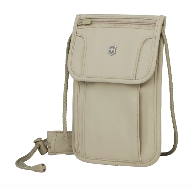 Miniatura Bolsa De Seguridad Deluxe Con Protección Rfdi - Color: Beige