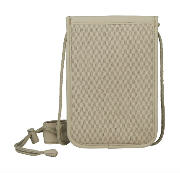 Bolsa De Seguridad Deluxe Con Protección Rfdi - Color: Beige