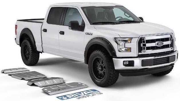 Skid Plates Acero Para Ford F-150 2014+ (4PCS) -