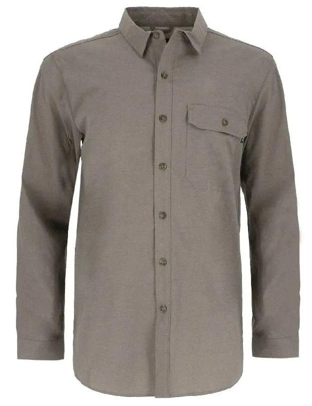 Camisa Manga Larga Argajuncal Melange De Hombre -