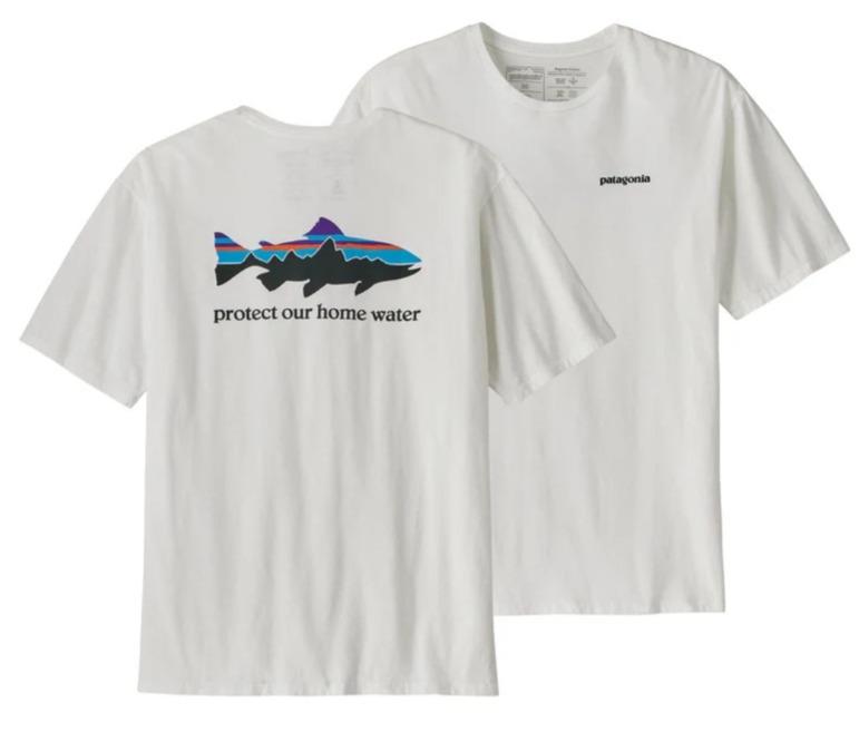 Polera Hombre Home Water Trout Organic 