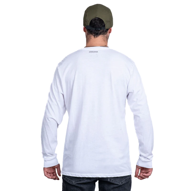 Miniatura Polera Manga Larga "Merluza" - Color: Blanco