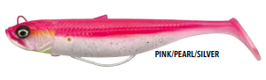 Miniatura Señielo Savage Minnow Weedless  - Color: Pink/Pearl/Silver