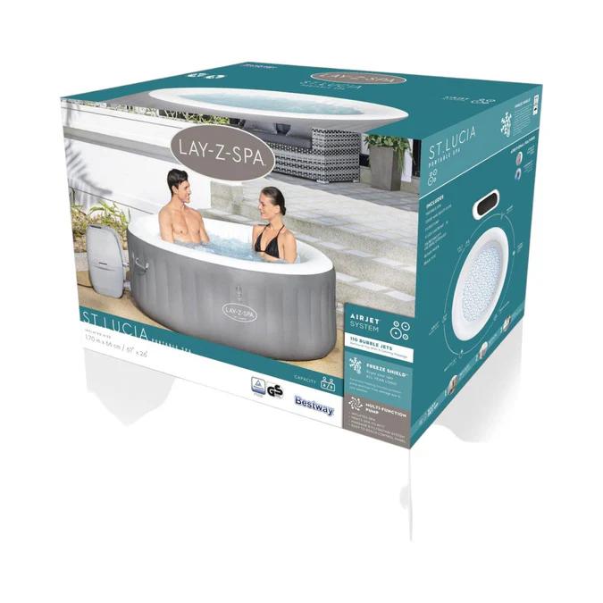 Hot Tub Spa Jacuzzi Inflable St. Lucia 3 Personas  -