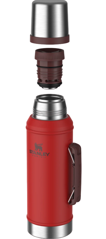 Miniatura Termo Classic Vacuum Bottle 0.95 Litros - Color: Rojo