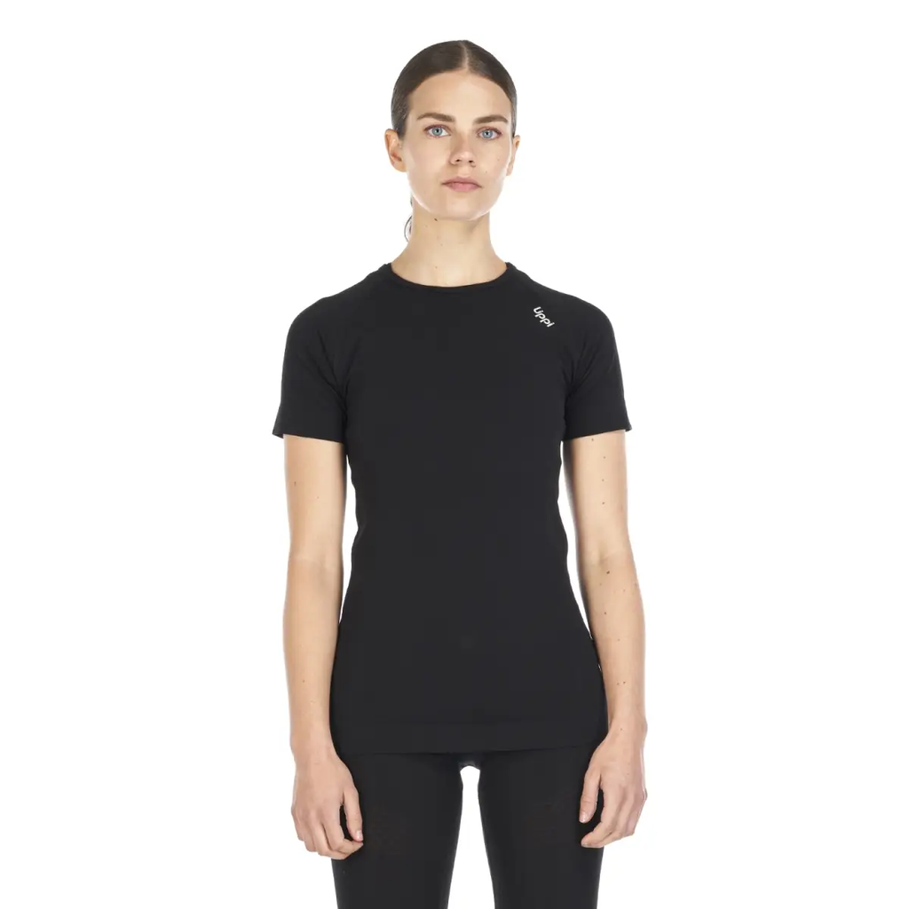 Miniatura Primera Capa Mujer Skintec 1000 Seamless Top Short Sleeve -