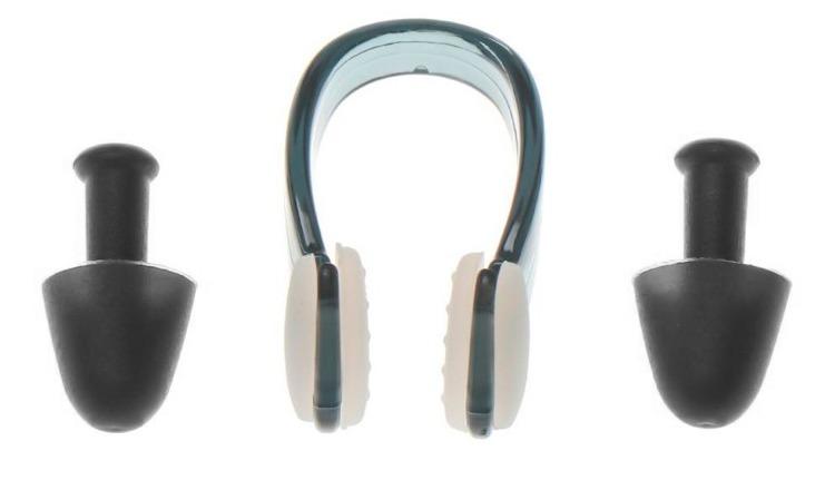 Set De Tapones P/Oidos y Clip Naricera 