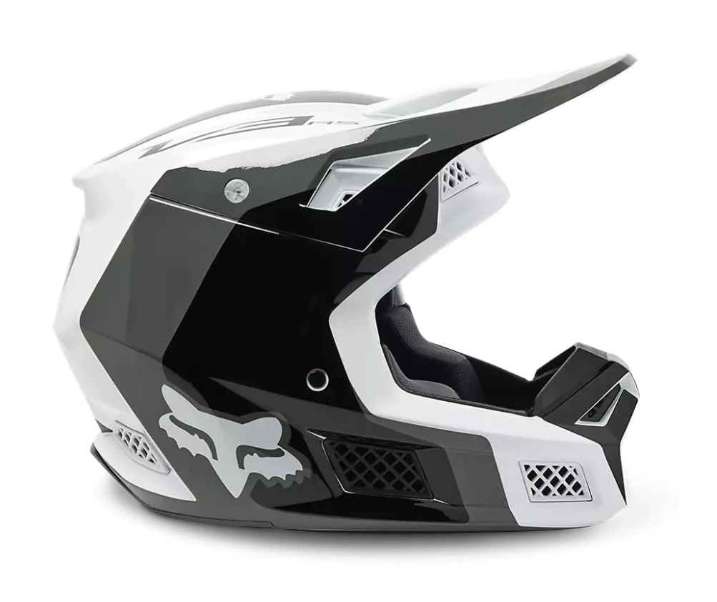 Miniatura Casco Moto V3 RS Efekt  - Color: Negro-Blanco