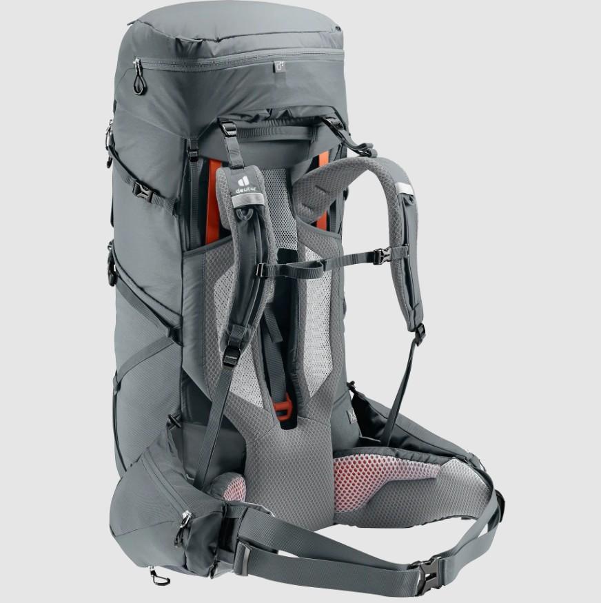 Miniatura Mochila Aircontact Core 55 + 10 Sl Graphite - Color: Negro