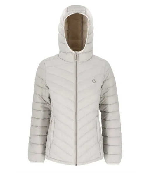 Miniatura Parka Pluma Kori Hoodie Women - Color: Gris