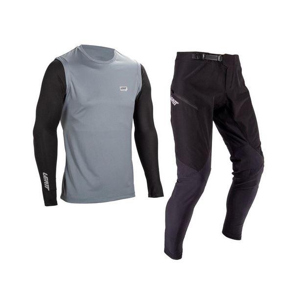 Kit Mtb Jersey Y Pantalón Ride 1.0 V25 - Color: Negro-Gris