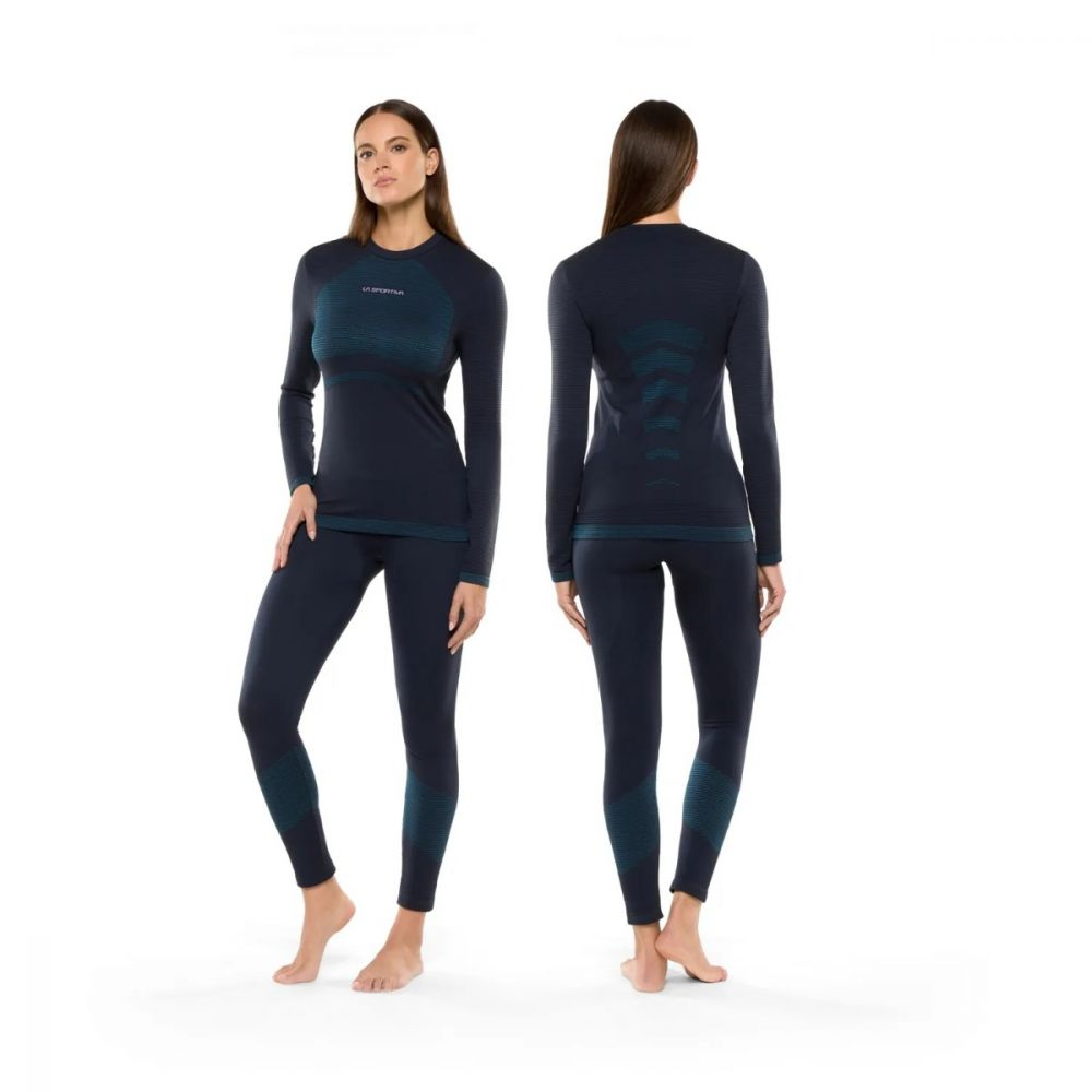 Primera Capa Synth Light Longsleeve Mujer - Color: Storm Blue