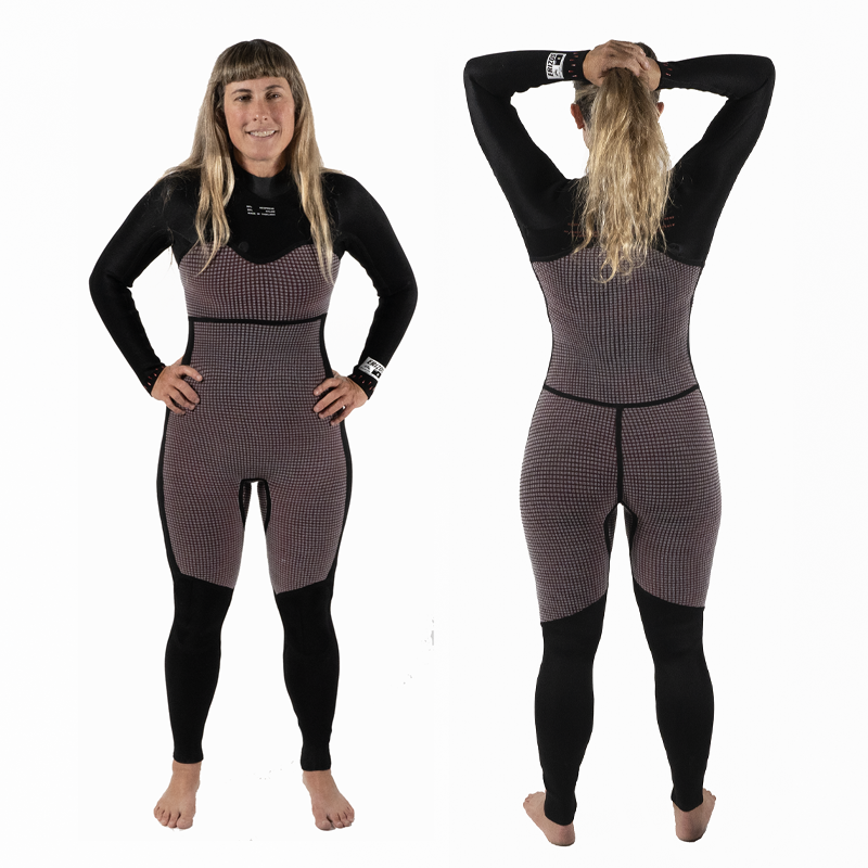 Wetsuits Tesoro 43MM 2023 - Color: Black Burgondy