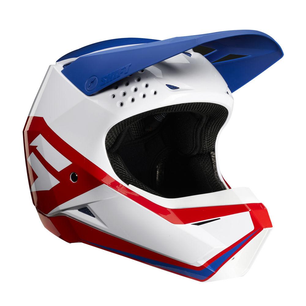 Casco Moto Niño White Label Race