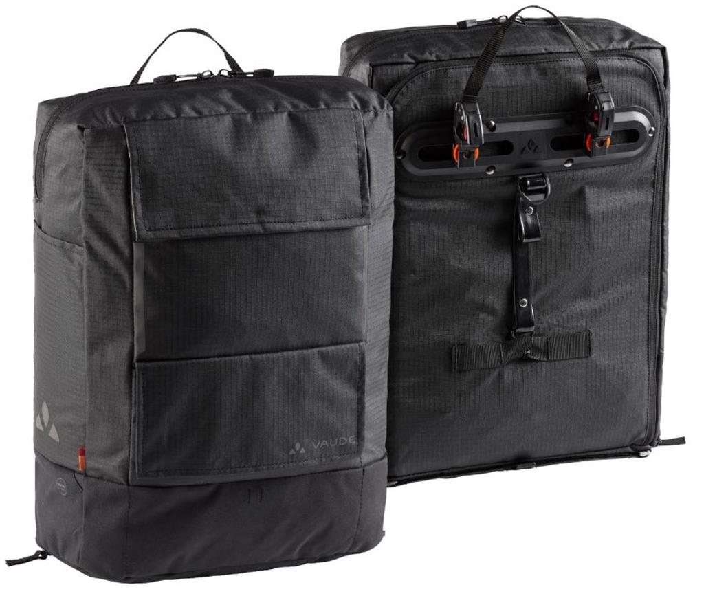 Miniatura Alforja Mochila Cyclist Pack Waxed 17 L - Color: Negro, Formato: 17 L