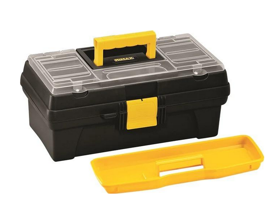 Caja De Herramientas Cerradura Metálica 21.1X40.9X18.2