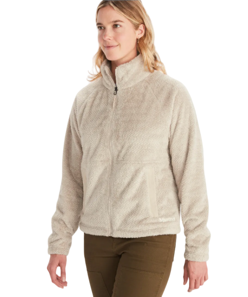 Polar Mujer Homestead Sherpa Fleece Zip-Up Jacket -