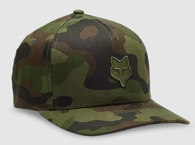 Miniatura Gorro Jockey Lifestyle Fox Head Flexfit - Color: Camo Verde