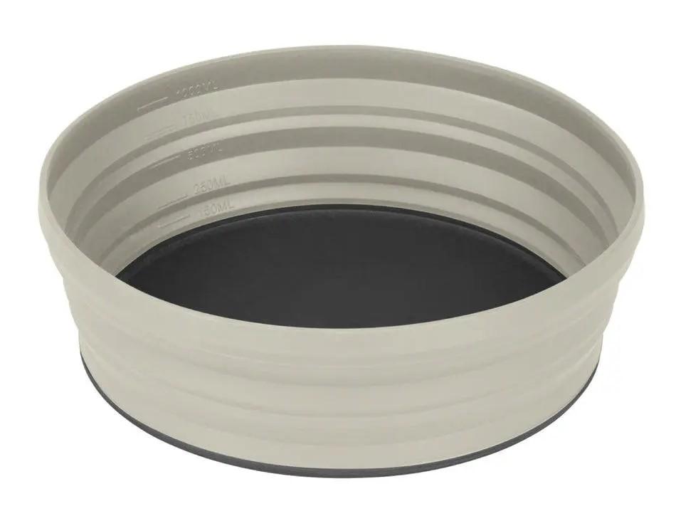XL-Bowl De Silicona - Color: Gris