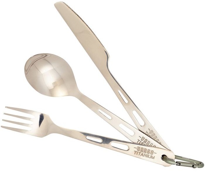 Set De Cubiertos Titanium Spn/Frk/Knife