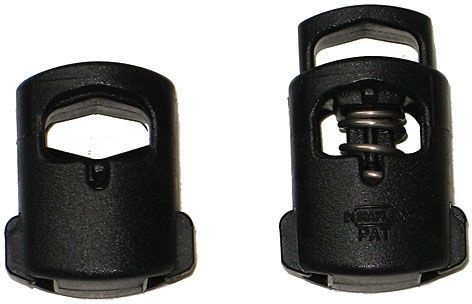 Pack 2 Ajustadores De Cordón Poplock Cord Lock Para Mochilas Y Equipamiento Outdoor